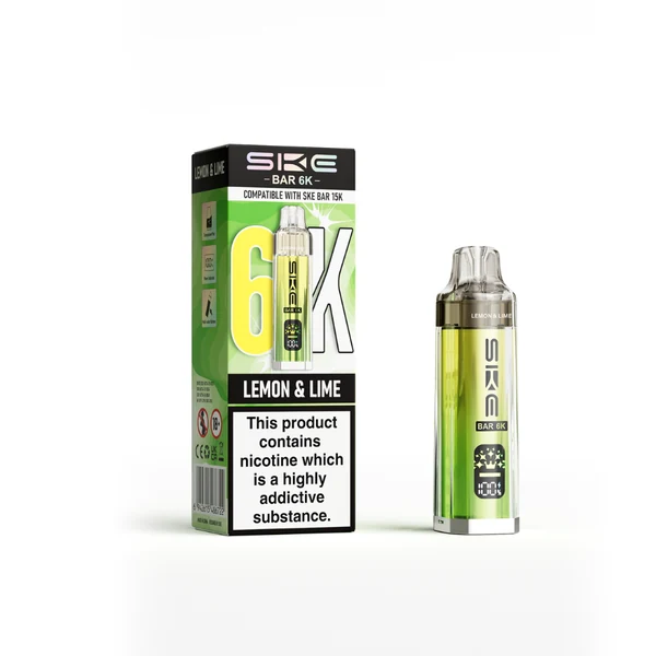 Lemon Lime SKE Bar 6K Prefilled Pod Kit